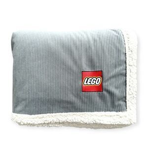🆕Kanata Blanket Company Lego Embroidered Corduroy Lambswool Throw Blanket
